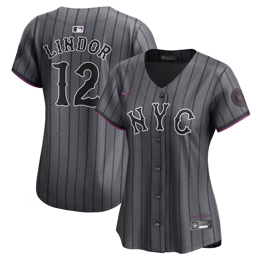 Women's New York Mets Francisco Lindor Nike Jersey 2024